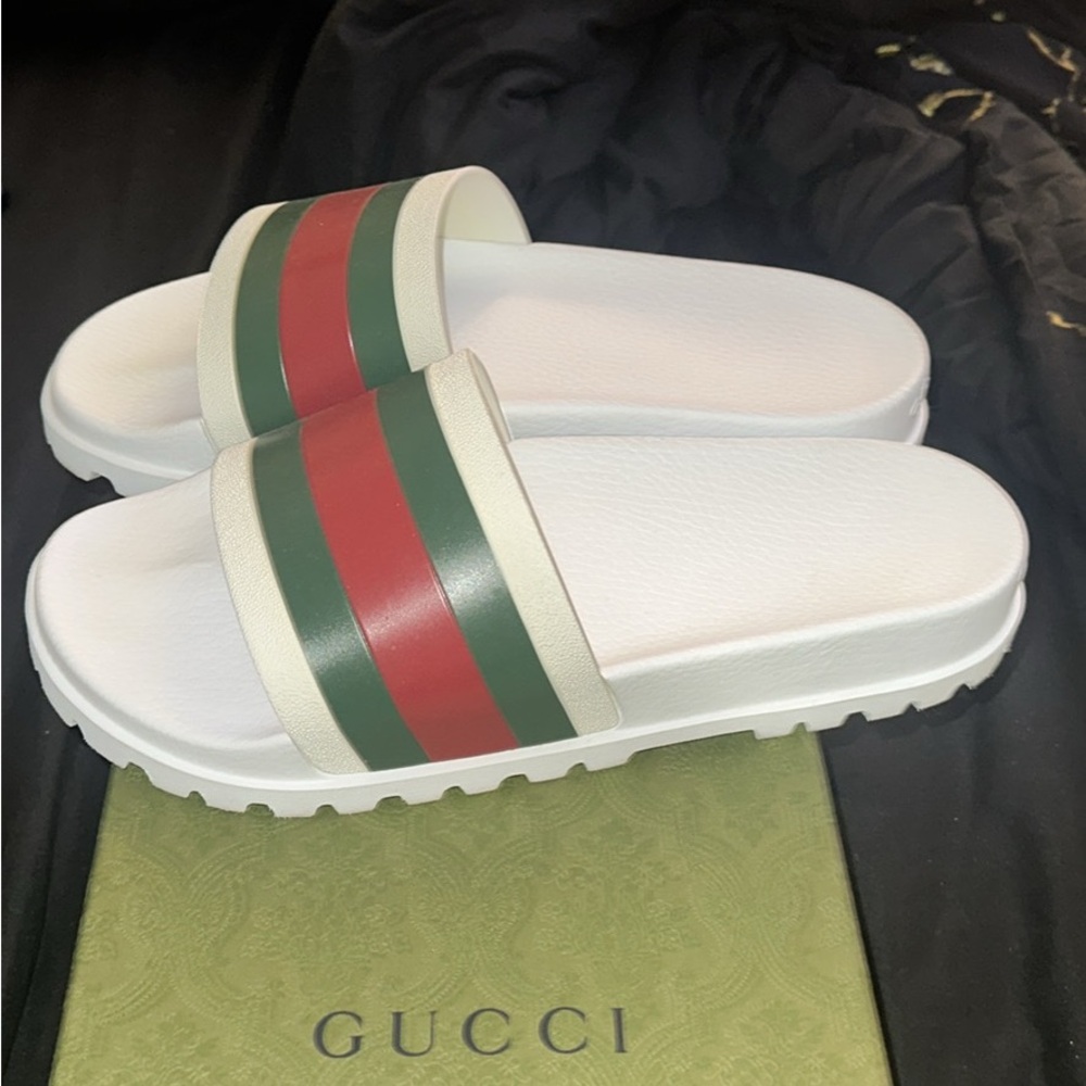 Gucci Slide -White